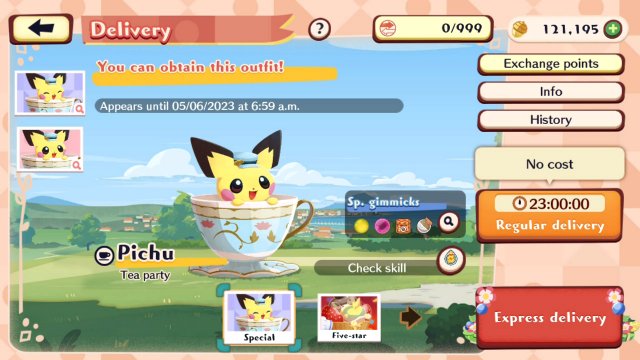 May 10th 2023 Deliveries - Pokémon Café ReMix