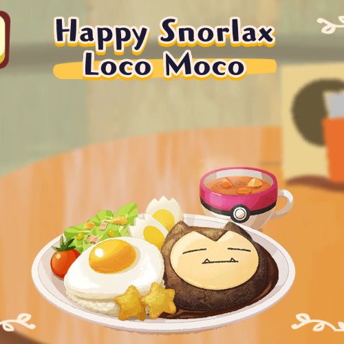 Happy Snorlax Loco Moco