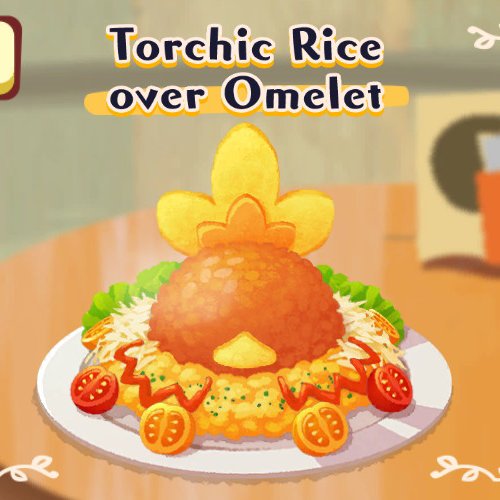 Torchic Rice over Omelet