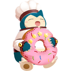 Snorlax Fluffy Donut