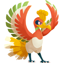 Pokémon - (250) Ho-Oh