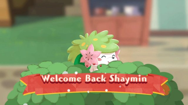 Pokmon Caf ReMix - Welcome Back Shaymin