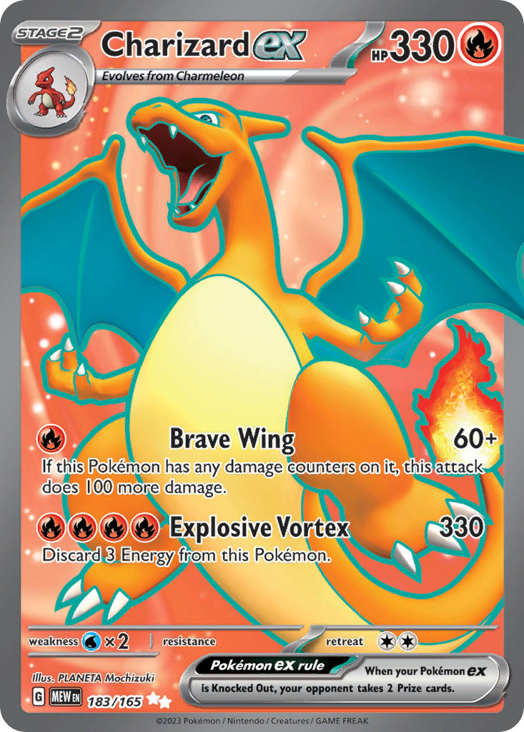 Pokémon Card Database - 151 - #183 Charizard ex