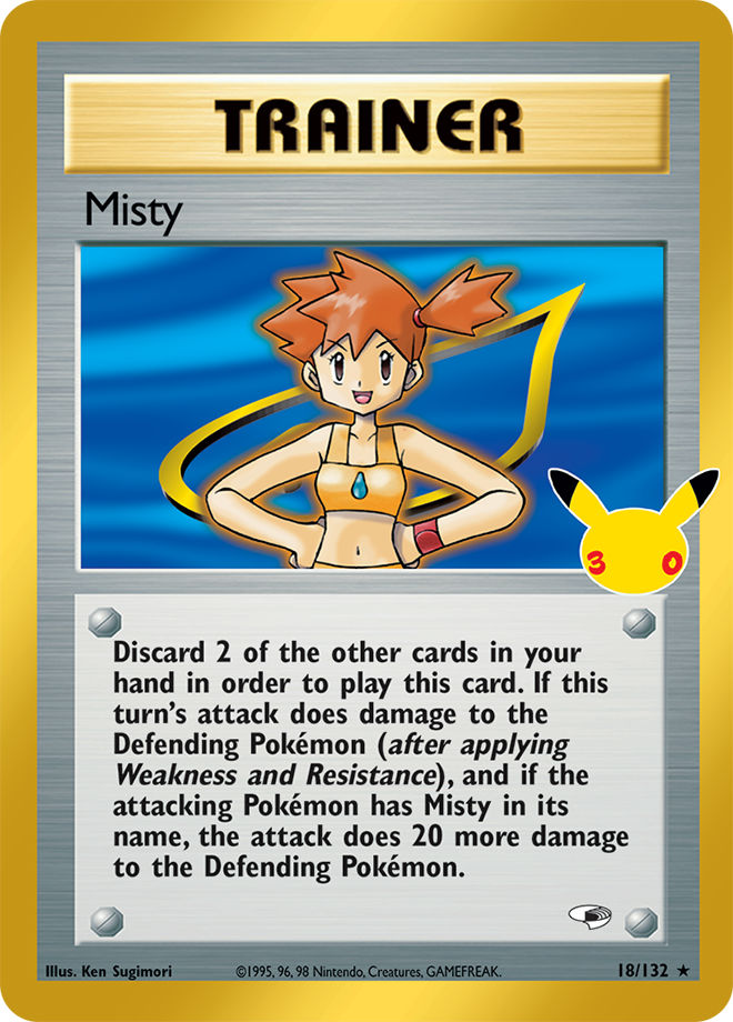 Pokémon 30th Celebration Misty