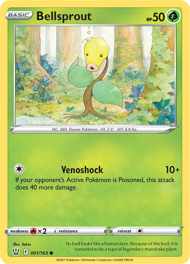 Bellsprout  151 pokemon, Pokemon firered, Pokemon