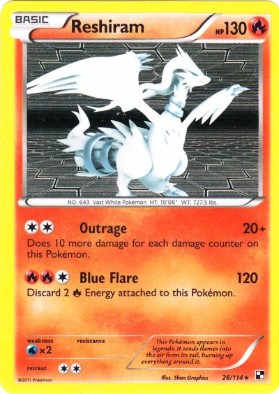 Pokémon Card Database - Black White - #47 Zekrom