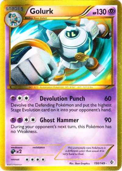 Golurk, Black & White—Plasma Blast, TCG Card Database