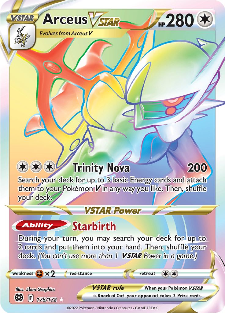 Arceus, Platinum Arceus, TCG Card Database