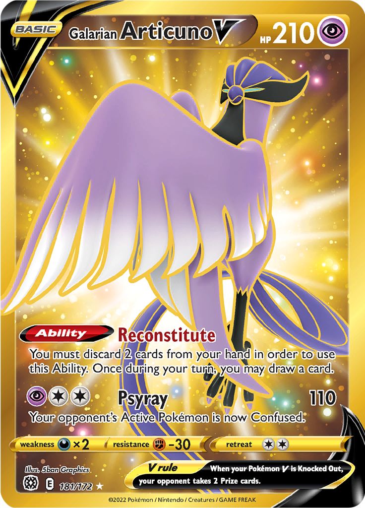 Pokémon International Challenge 2022 Ultra Shiny Galarian Zapdos