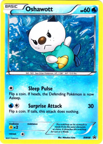 Oshawott - Pokemon McDonald's Promos - Pokemon