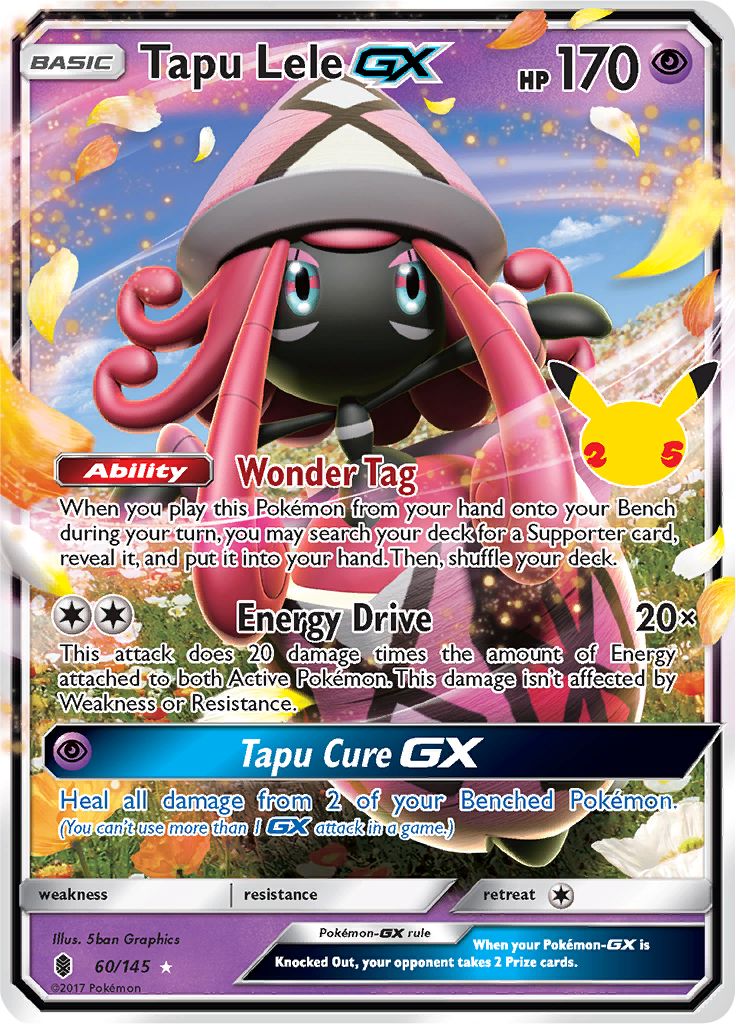 Serebii.net Pokémon Card Database - Celebrations - #25 Tapu Lele