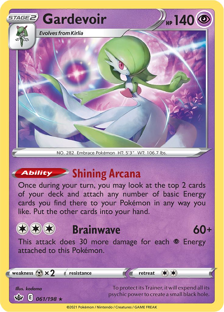 Gardevoir, Chilling Reign, TCG Card Database