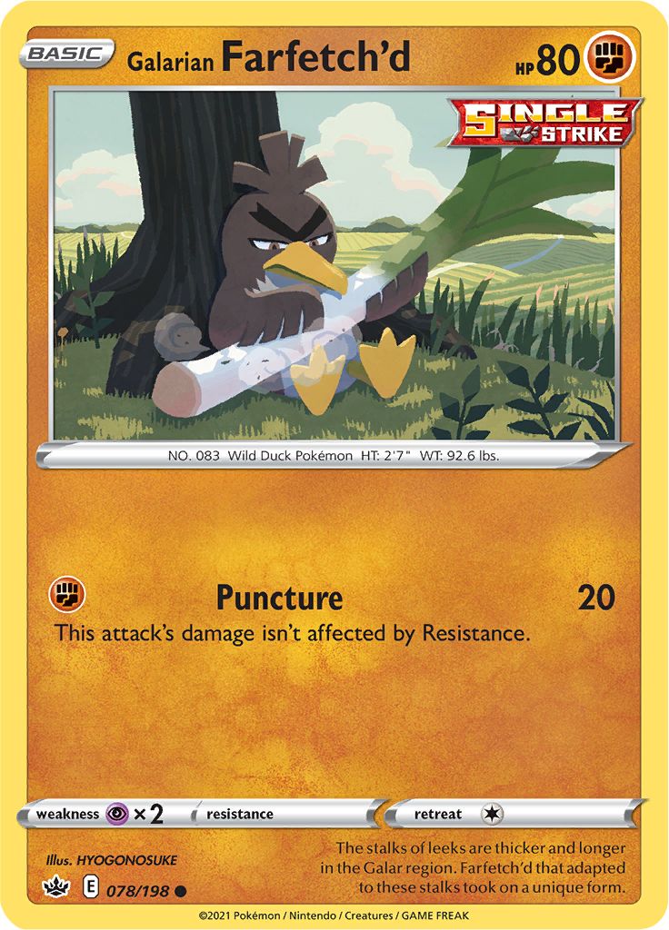 Farfetch'd - Evolutions #68 Pokemon Card