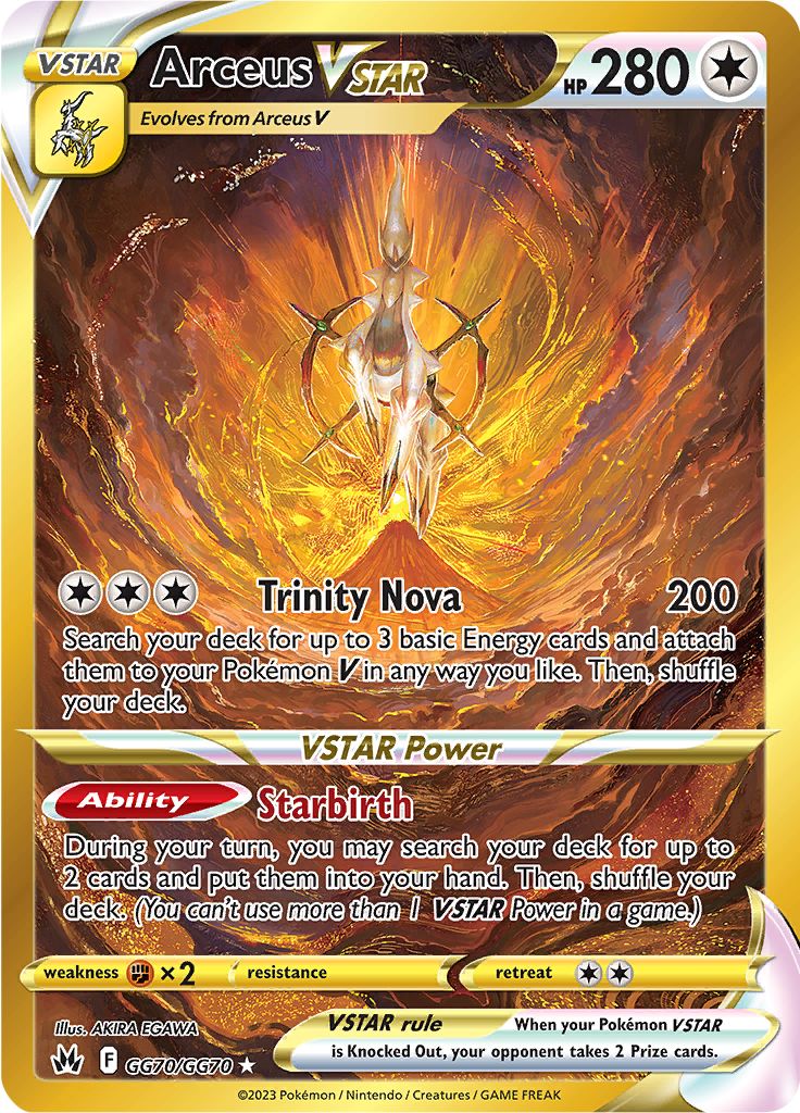 Serebii Pok mon Card Database Crown Zenith 70 Arceus