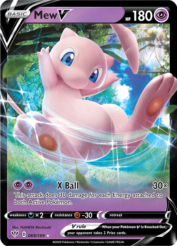 Mewtwo V - Pokemon Go #30 Pokemon Card