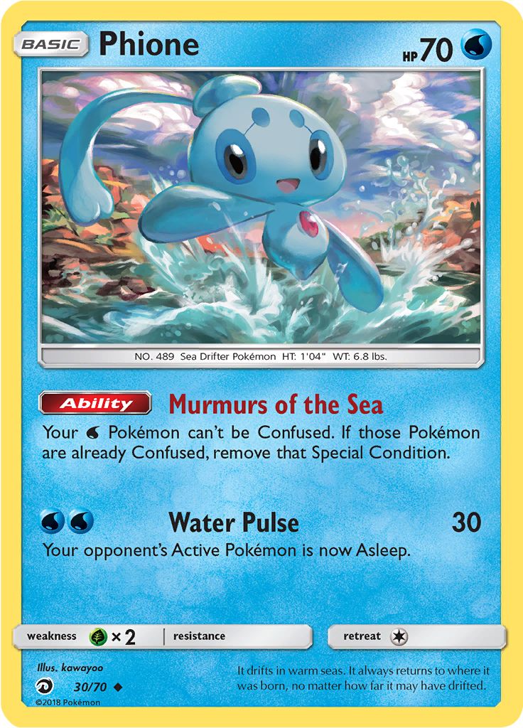 Pokémon Card Database - Dragon Majesty - #30 Phione