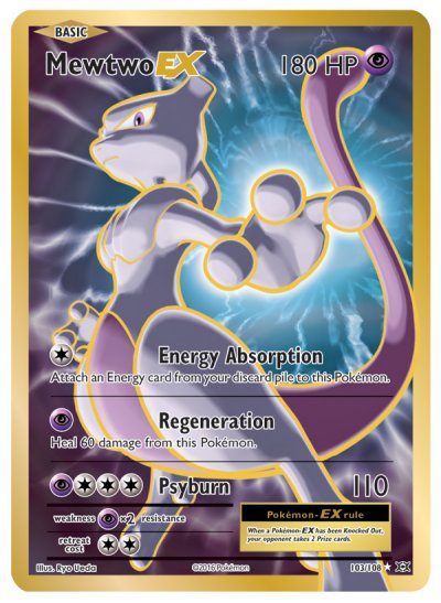 Mewtwo EX Legendary Treasures, Pokémon