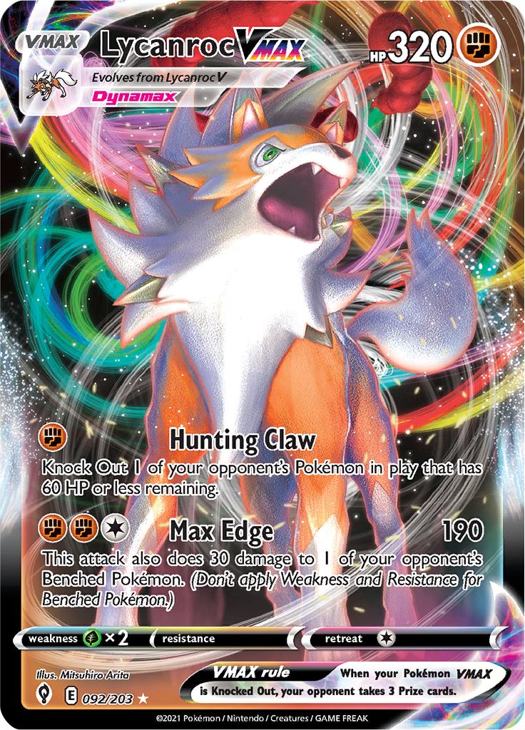 Pokémon Card Database - Evolving Skies - #41 Glaceon VMAX