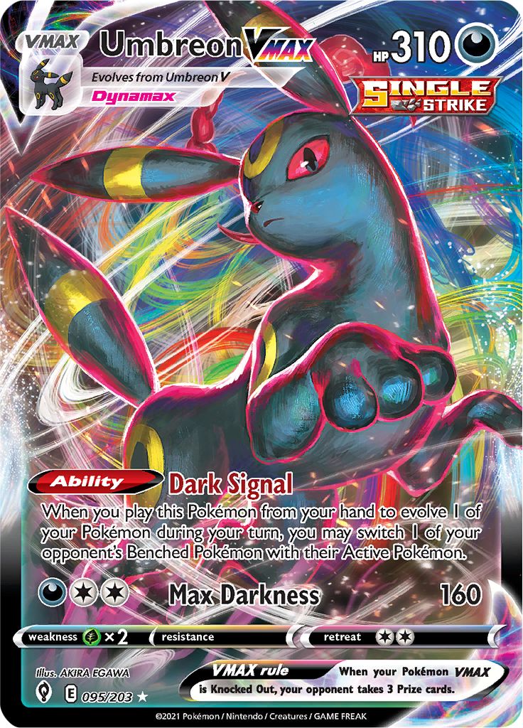 Pokémon Card Database - Evolving Skies - #41 Glaceon VMAX