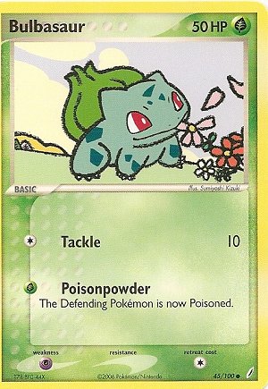 Pokémon Card Database - Base - #44 Bulbasaur