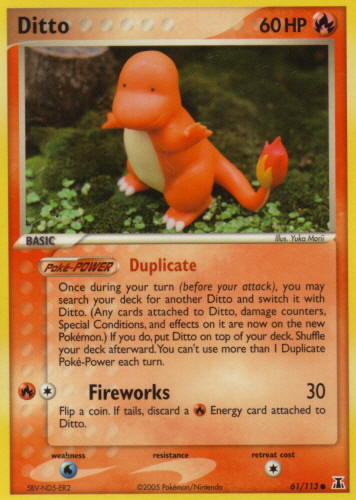 Ditto - EX FireRed & LeafGreen #4 Pokemon Card