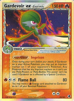 Gardevoir ex - Ex Sandstorm - Pokemon