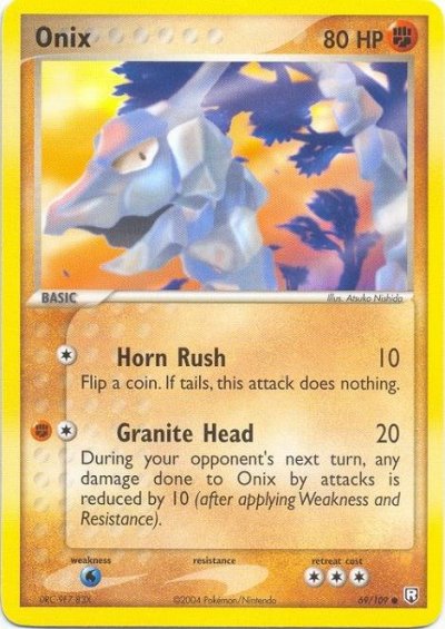 Pokémon Card Database - Evolutions - #61 Onix