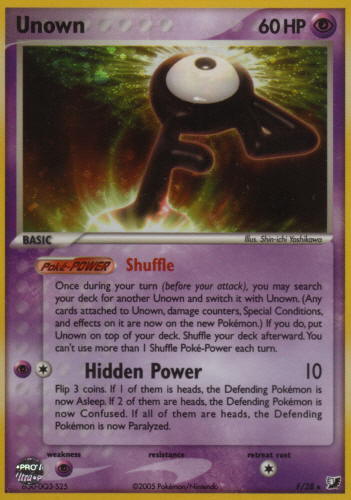 Pokémon Card Database - Neo Destiny - #60 Unown [Z]