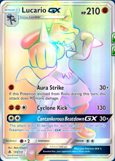 Lucario Gx 