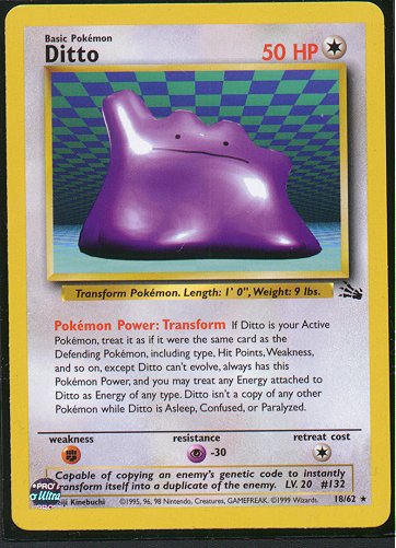 Ditto - EX FireRed & LeafGreen #4 Pokemon Card