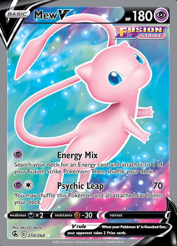 Mew V, Darkness Ablaze, TCG Card Database