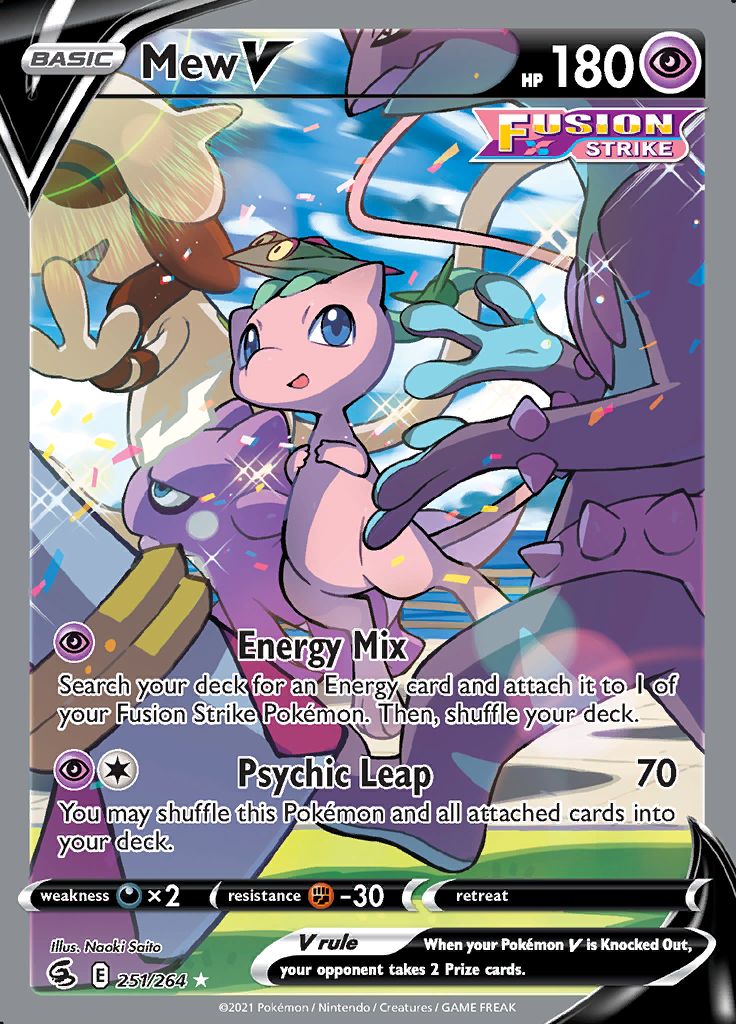 Mew V, Darkness Ablaze, TCG Card Database