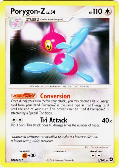 Porygon-Z Lv.X (100/100) [Diamond & Pearl: Majestic Dawn