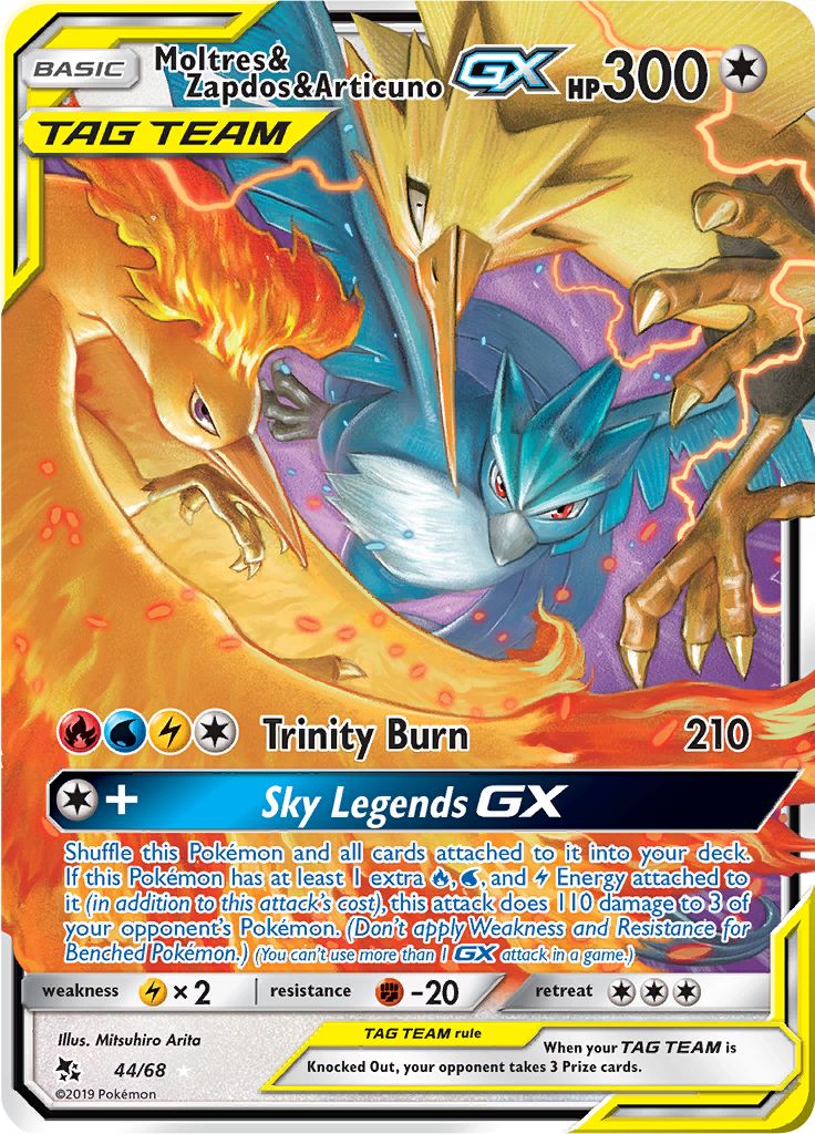 Articuno-GX, Celestial Storm, TCG Card Database