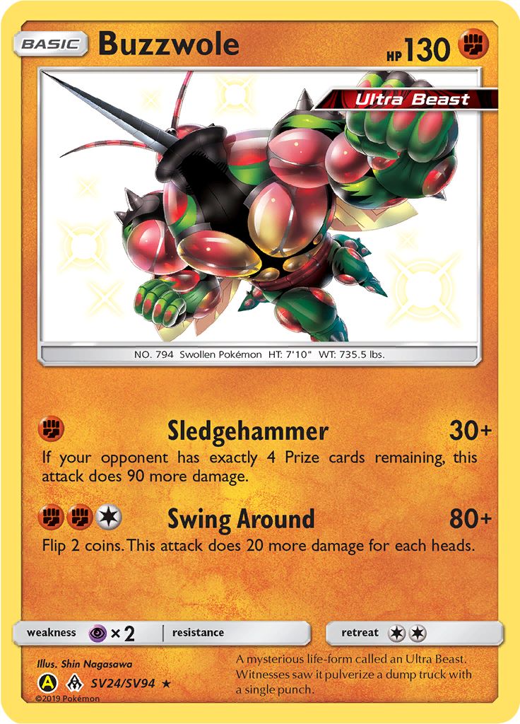 Pokémon Card Database - Hidden Fates - #24 Buzzwole