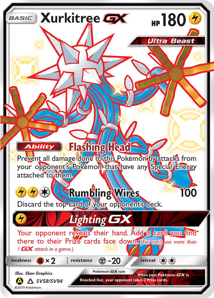 Pokémon Card Database - Hidden Fates - #58 Xurkitree