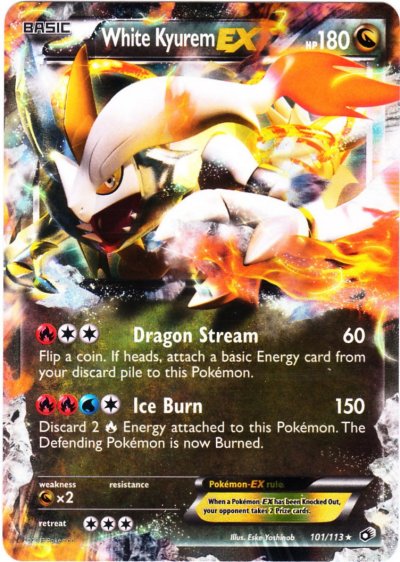 Zekrom-EX Legendary Treasures Pokemon Card