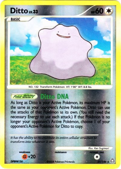 Ditto Triumphant, Pokémon