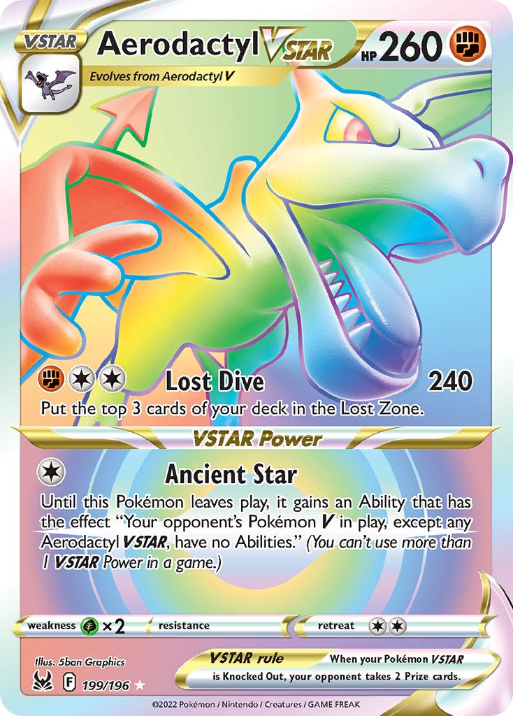 Aerodactyl VSTAR - Lost Origin #93 Pokemon Card