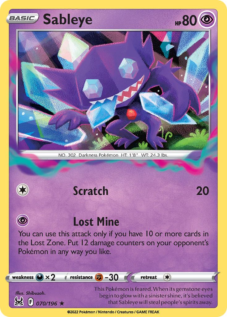 Spiritomb, Lost Origin, TCG Card Database