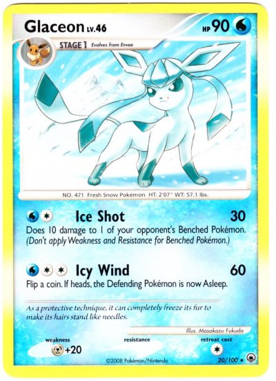 Glaceon LV.X - Majestic Dawn - Pokemon