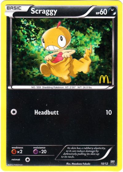 Servine #1 Prices, Pokemon McDonalds 2012