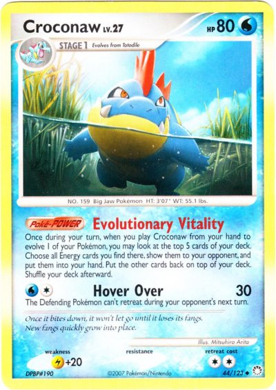 Croconaw δ, EX Dragon Frontiers, TCG Card Database