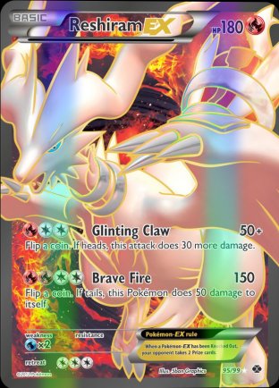 Pokémon Card Database - Next Destinies - #51 Zekrom EX