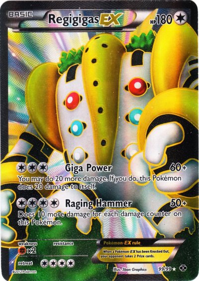 Regigigas - Phantom Forces #86  Pokemon, Cool pokemon cards, Pokemon  trading card