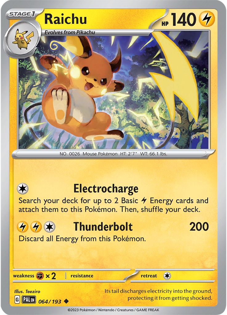 Pokemon XY BREAKthrough Raichu Theme Deck 