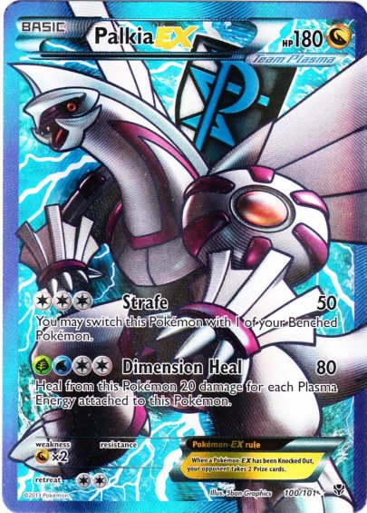 Pokémon Card Database Plasma Blast 100 Palkia Ex
