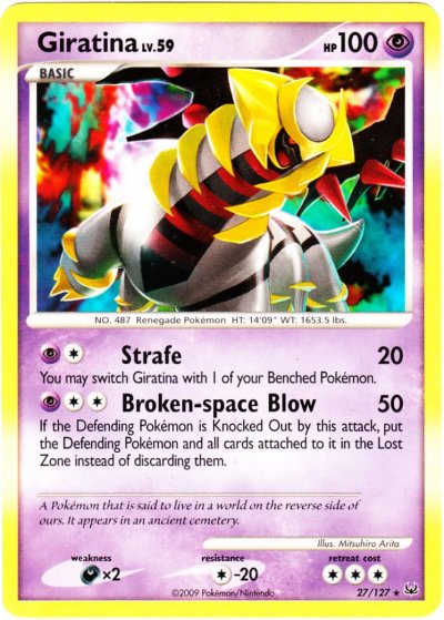 Giratina - Platinum #10 Pokemon Card