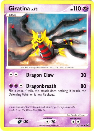 Giratina - Platinum #10 Pokemon Card