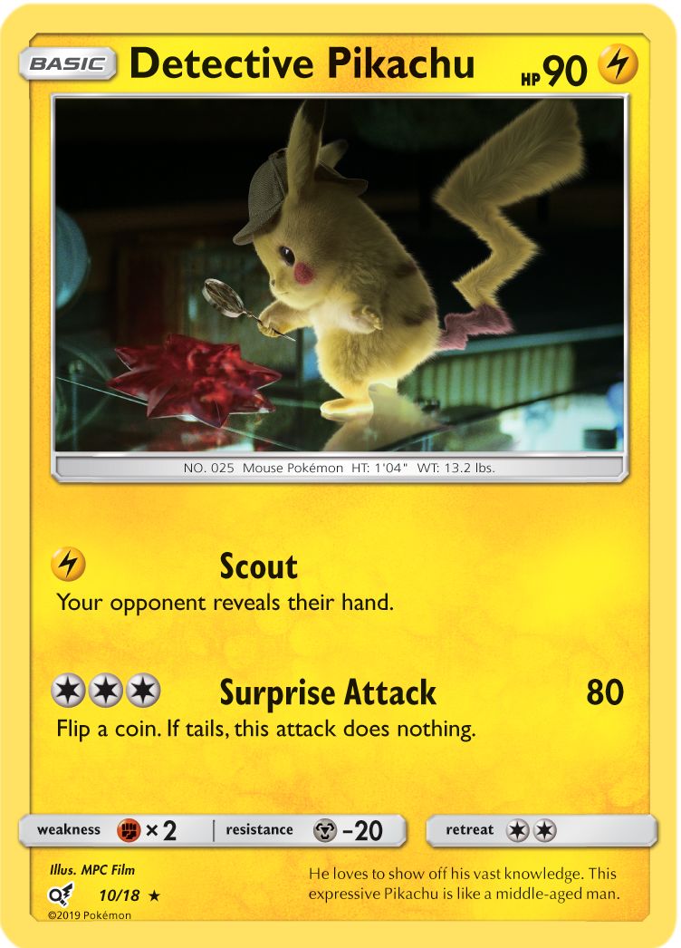 Shiny Detective Pikachu!